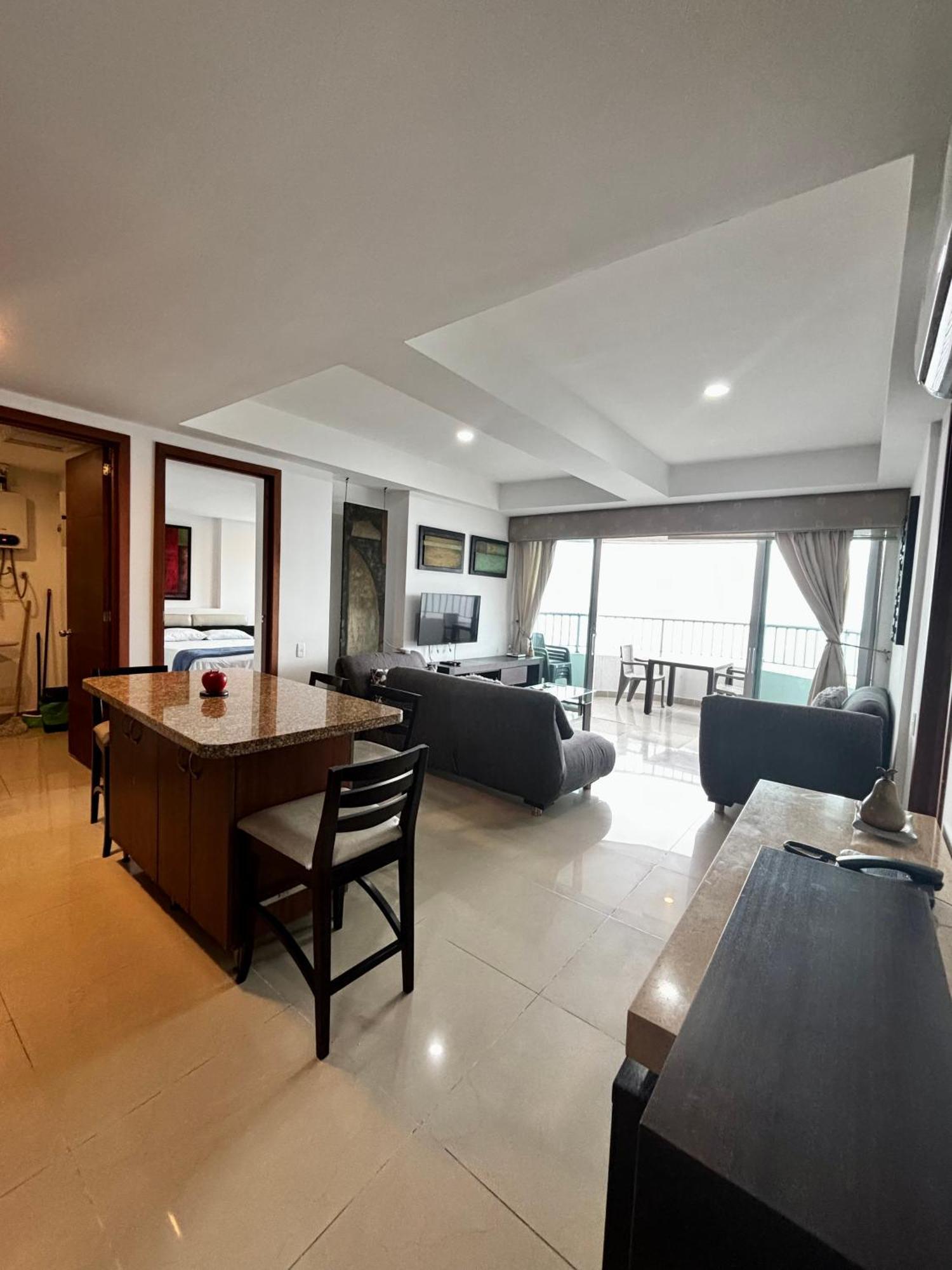 Paraiso En Bocagrande Con Vista Al Mar Cartagena エクステリア 写真