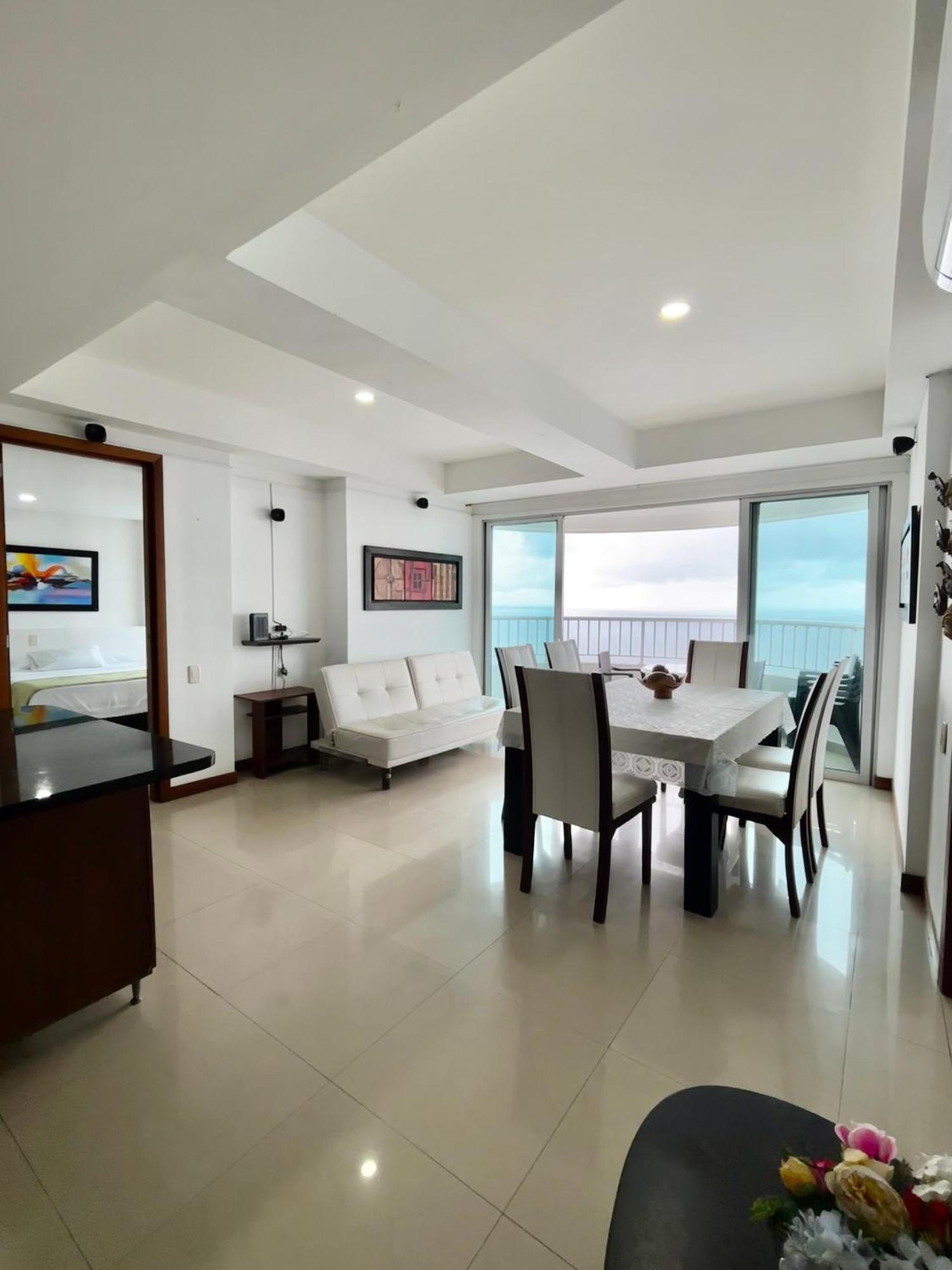 Paraiso En Bocagrande Con Vista Al Mar Cartagena エクステリア 写真