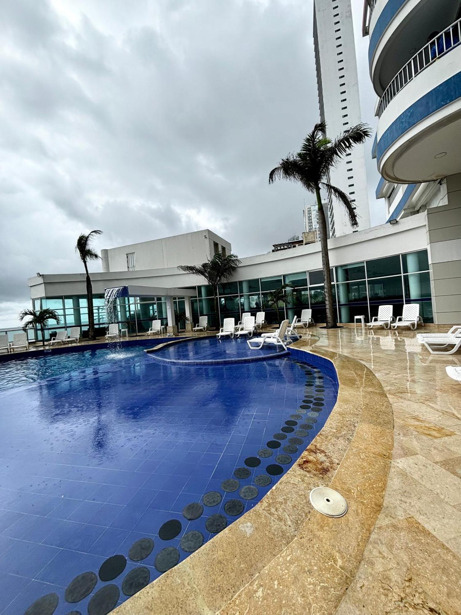 Paraiso En Bocagrande Con Vista Al Mar Cartagena エクステリア 写真