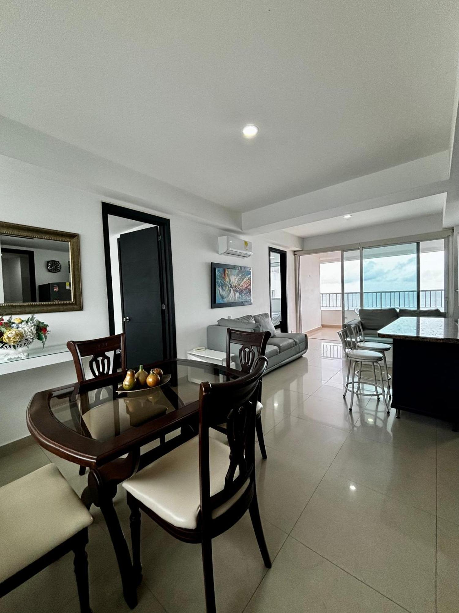 Paraiso En Bocagrande Con Vista Al Mar Cartagena エクステリア 写真