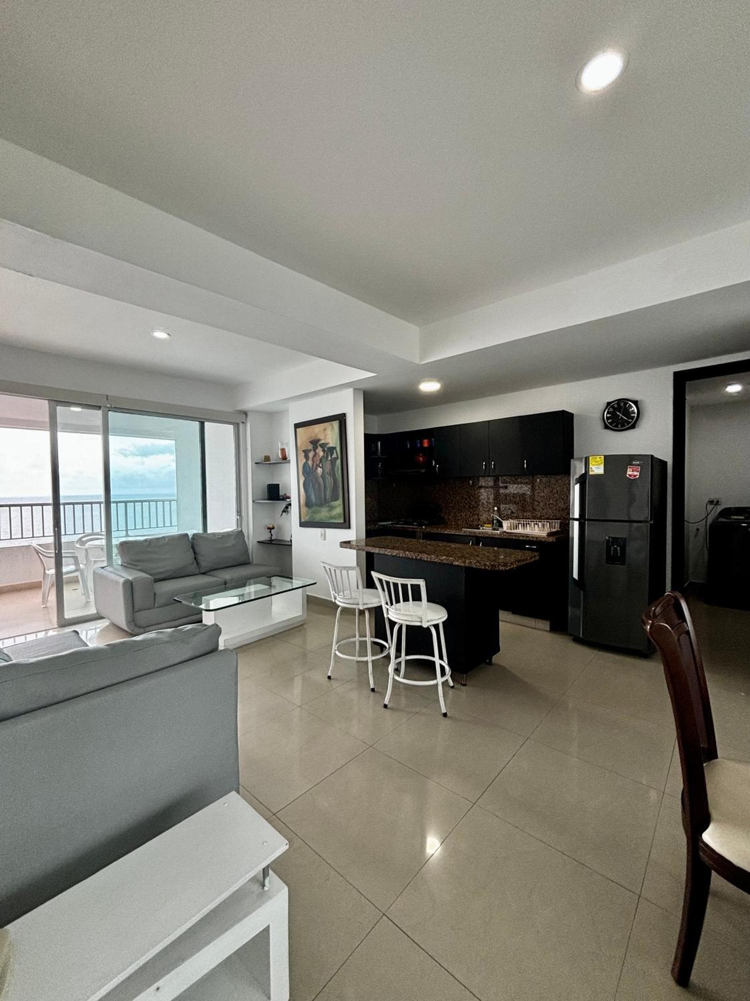 Paraiso En Bocagrande Con Vista Al Mar Cartagena エクステリア 写真