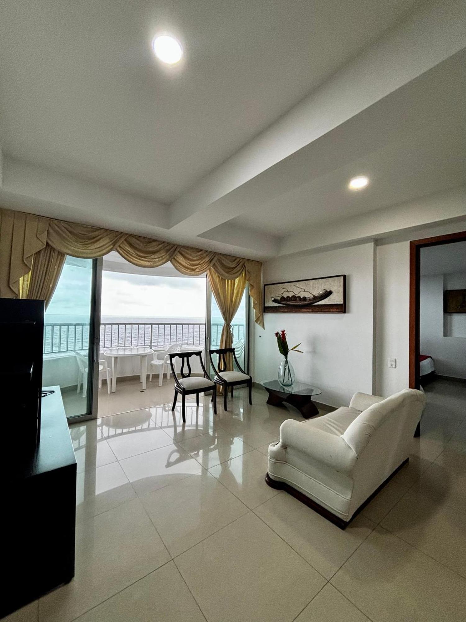 Paraiso En Bocagrande Con Vista Al Mar Cartagena エクステリア 写真